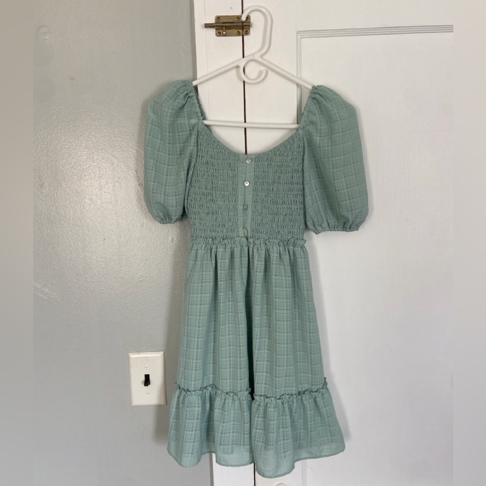 City Triangles XS green juniors dress